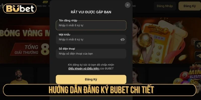 Các bước đăng ký đơn giản