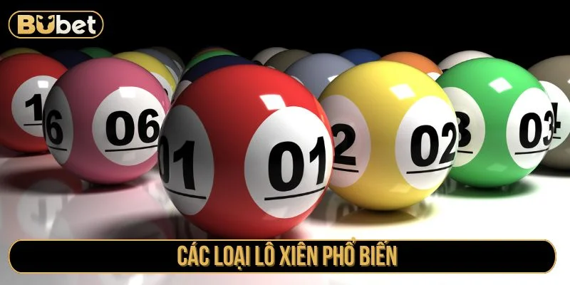 Có nhiều loại lô xiên