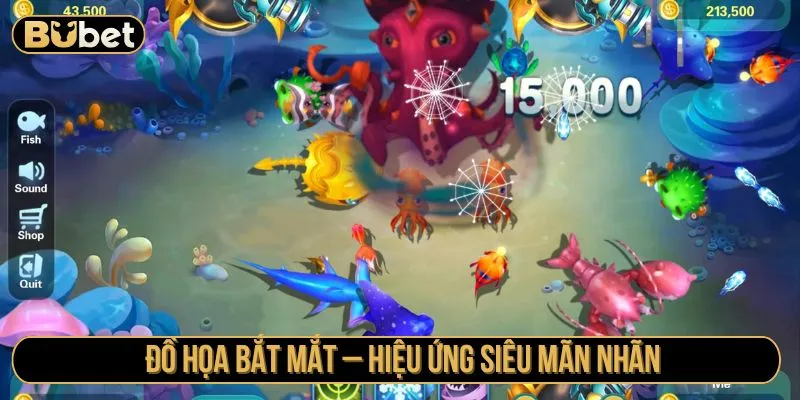 Đồ họa bắt mắt – hiệu ứng siêu mãn nhãn