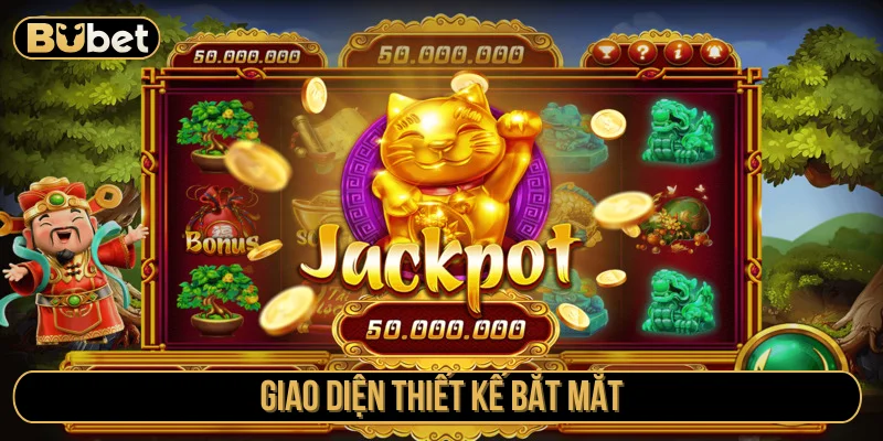 Giao diện nổ hũ được thiết kế bắt mắt