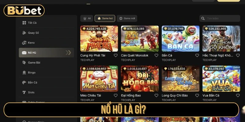 nổ hũ là gì